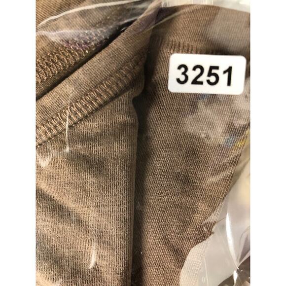 SKIMS New Vintage Long Sleeve Henley Top in Cocoa Brown NWT Size 2X - Picture 9 of 9